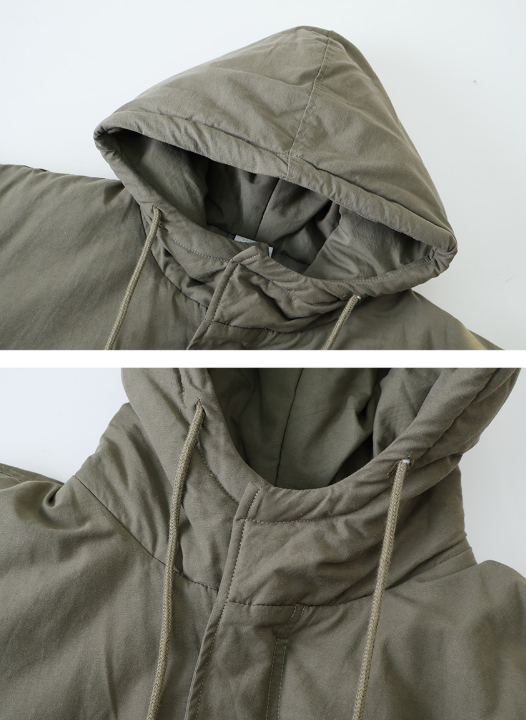 Toast Hood Over Wellon Padded Jumper (2color)