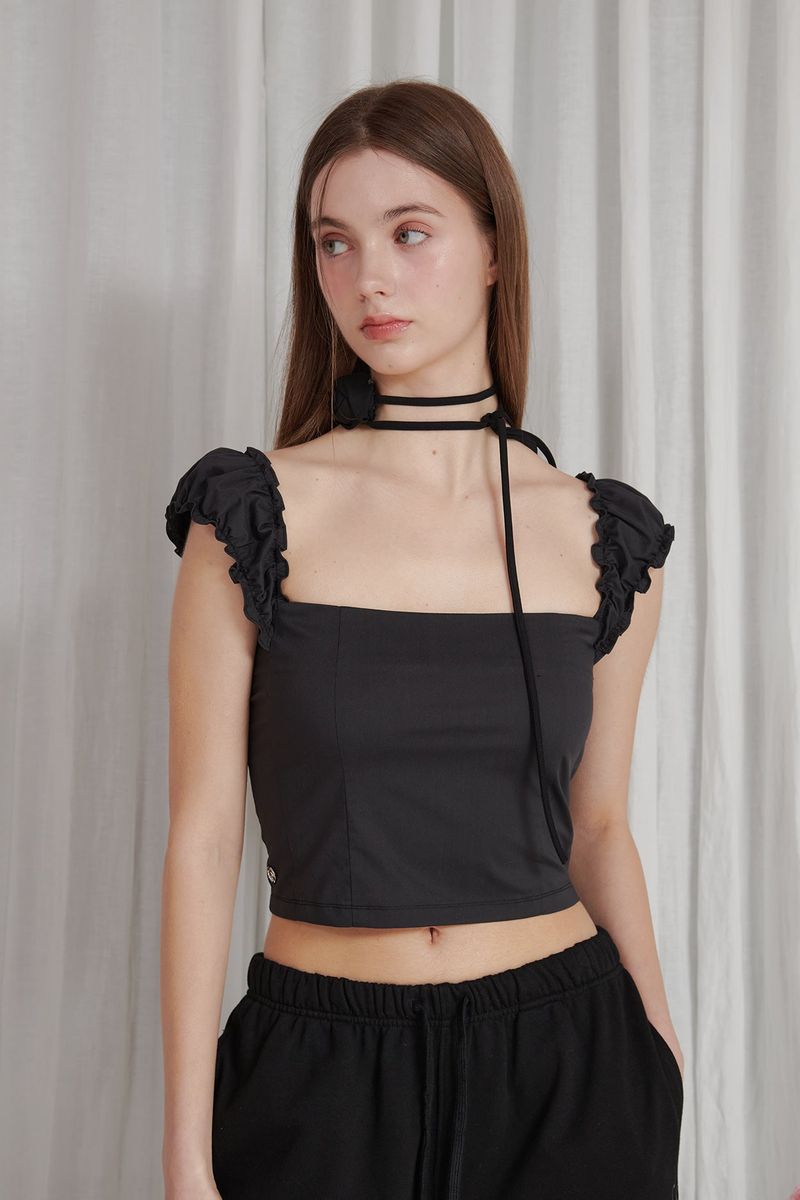BRITNEY TOP charcoal