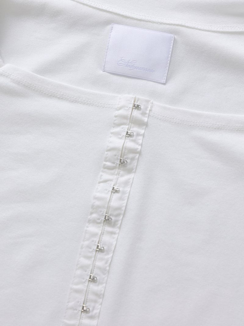 Off shoulder shawl top (Ivory)