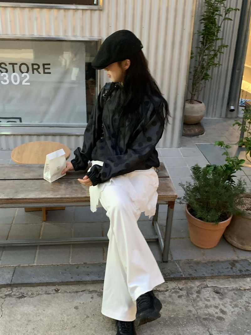[made by fling] loveholic lace pants