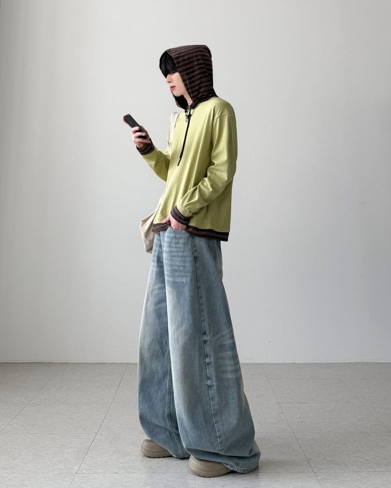Fire Hook Balloon Denim