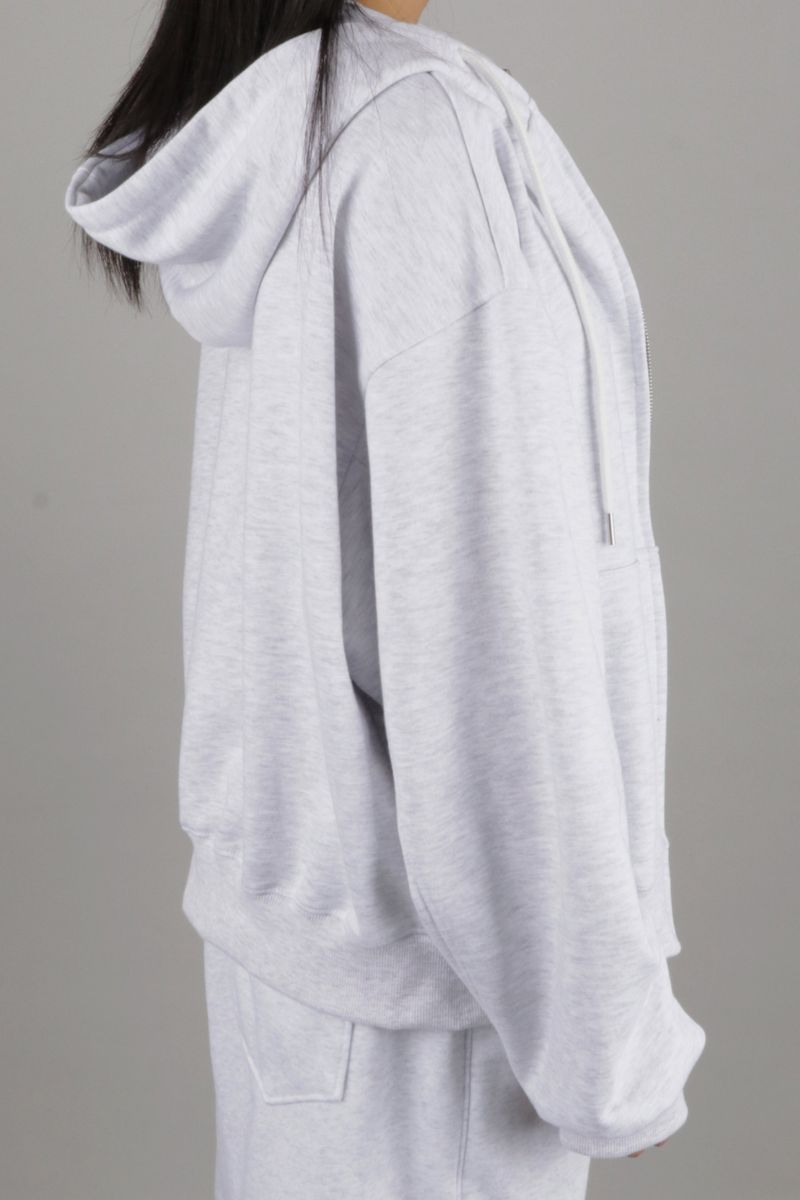 KEVIN OVER-FIT HOOD ZIP-UP