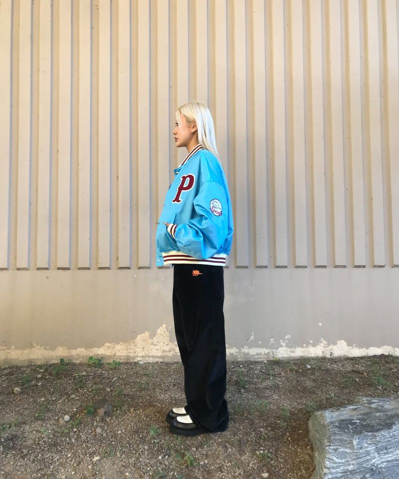 P LOGO BOMBER - SKY BLUE
