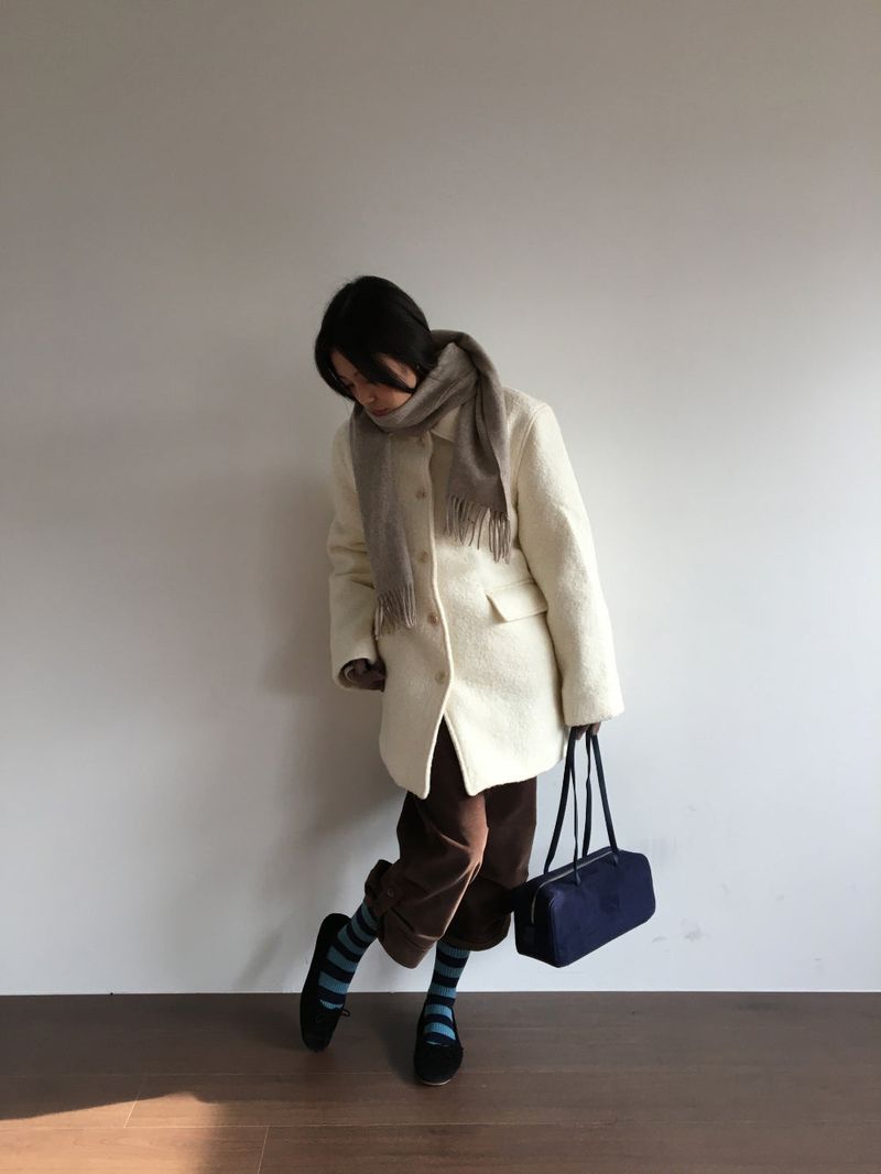 Essential Merino Wool Muffler (5color)