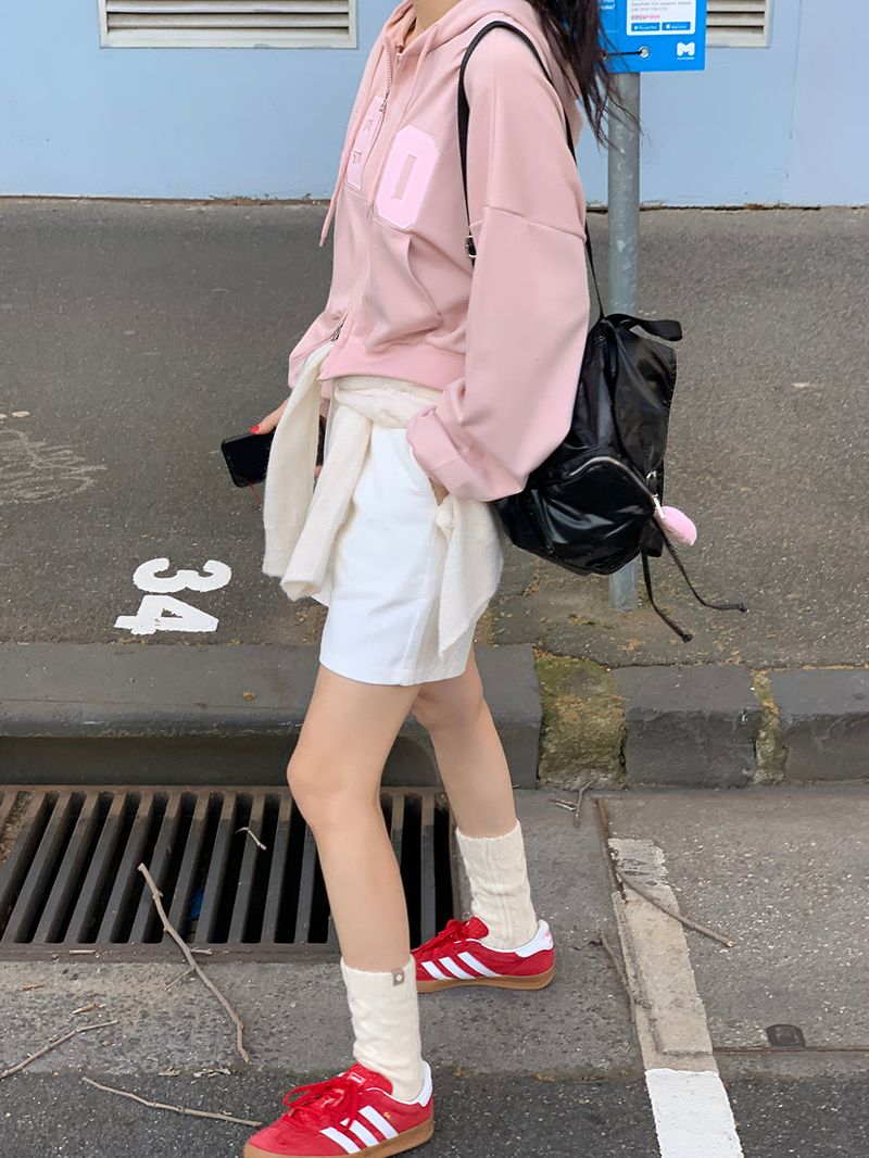 [Additional Fluff option] 1980 two-way hooded zip-up