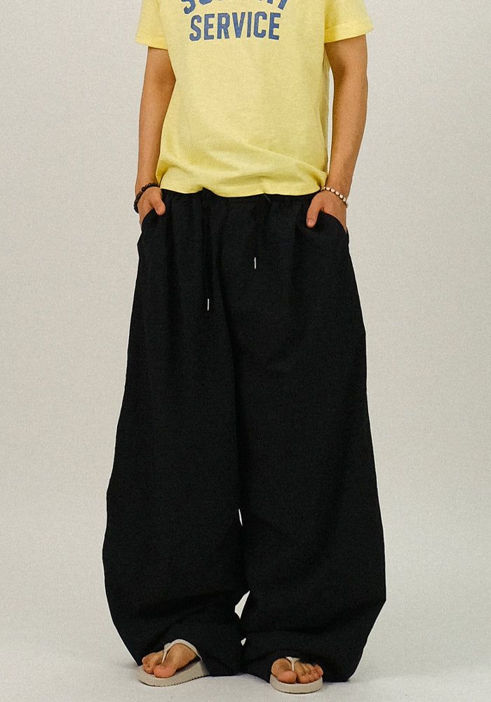 SEMIKAJI（セミカジ）の「NB Parachute Curved Nylon Pants （Pants）」