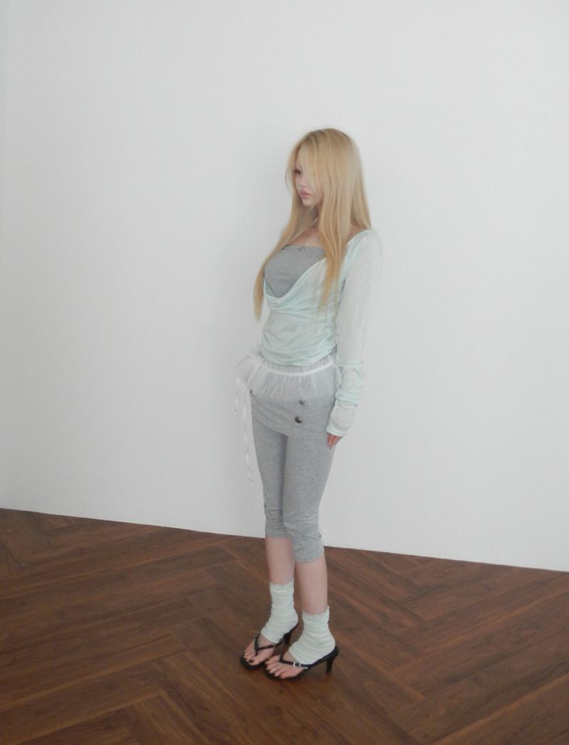 have drape mint top