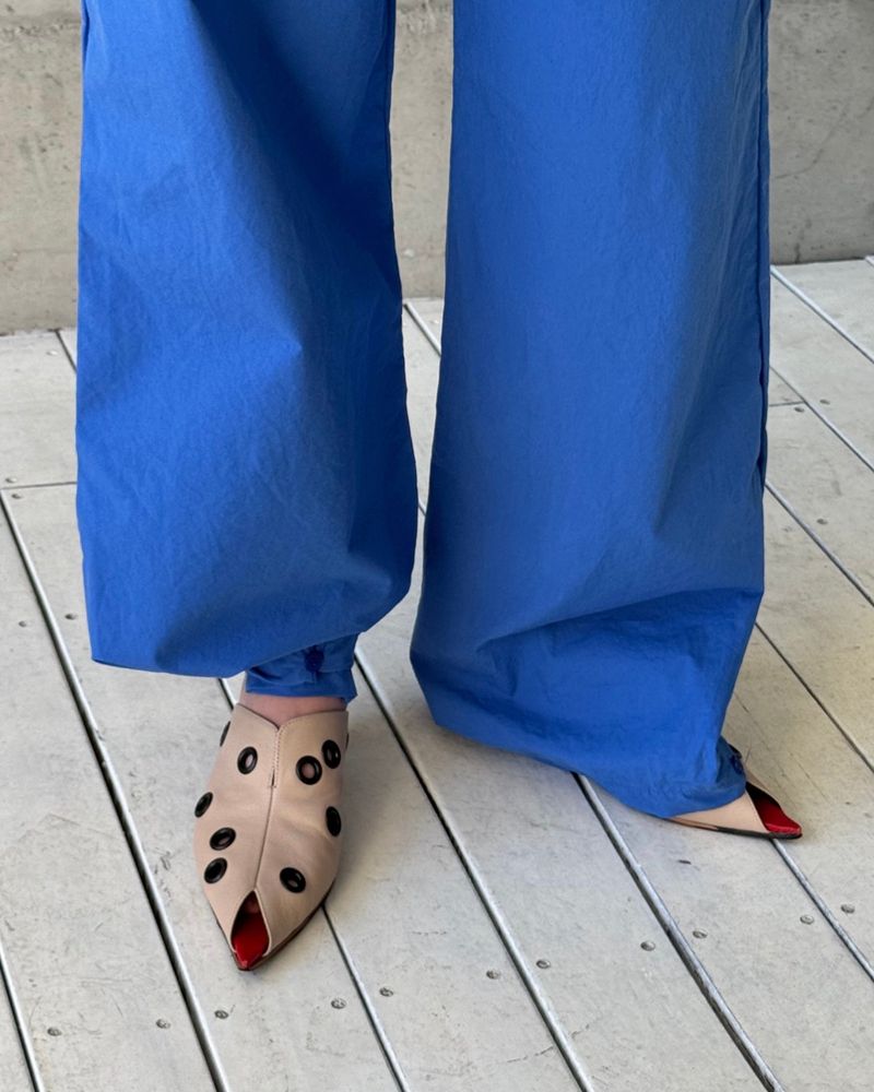 Color Button Pants