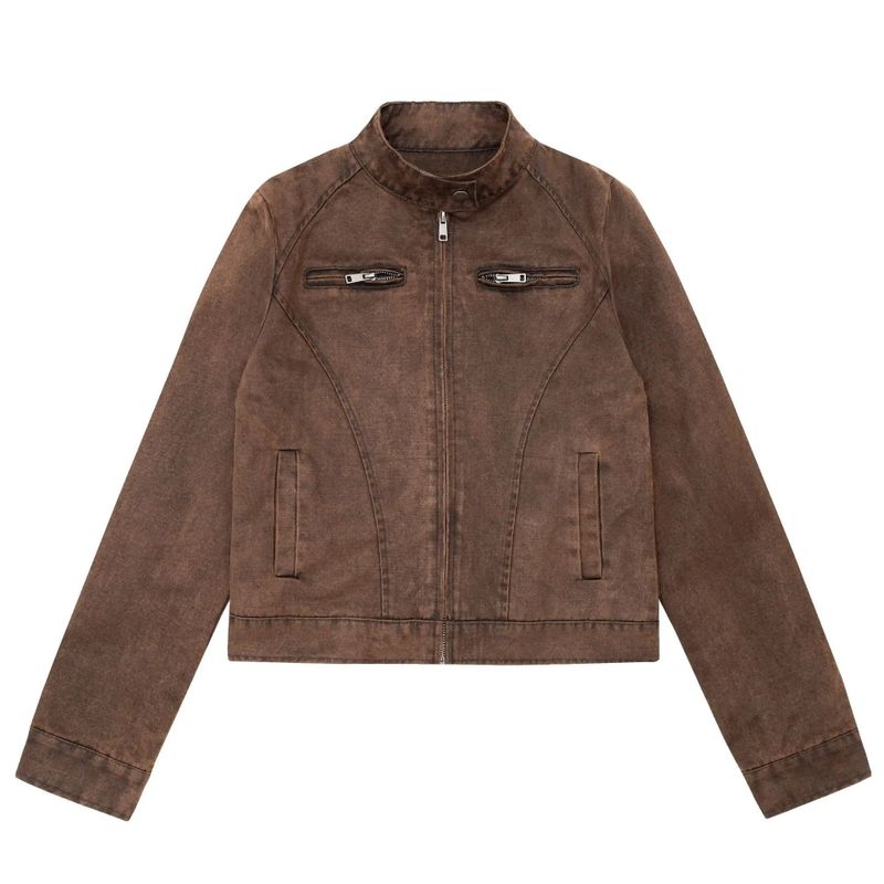 Erin Pigment Moto Jacket