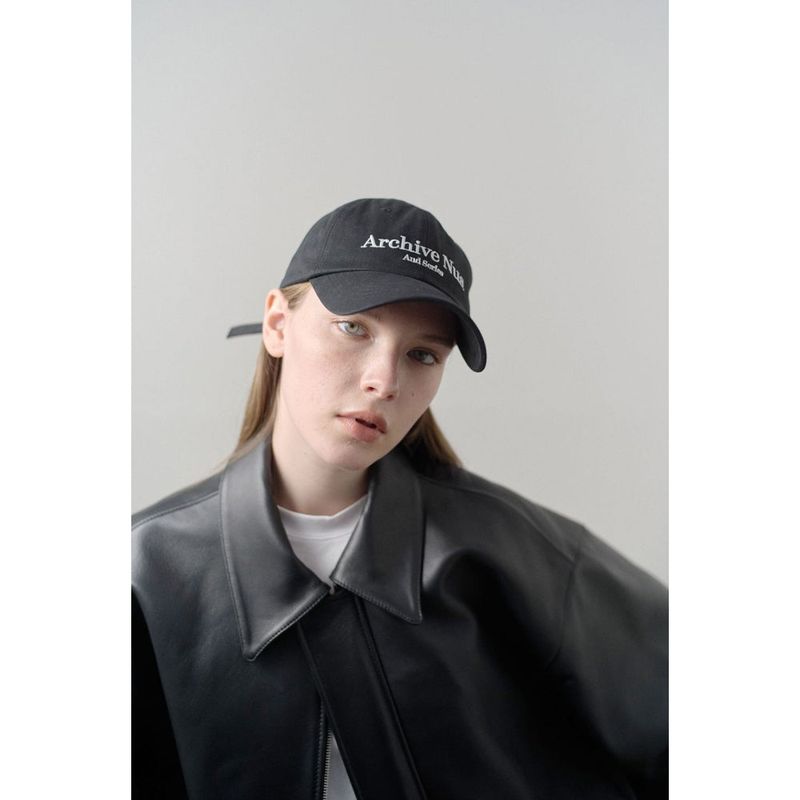 Nus. arch ball cap (Black)