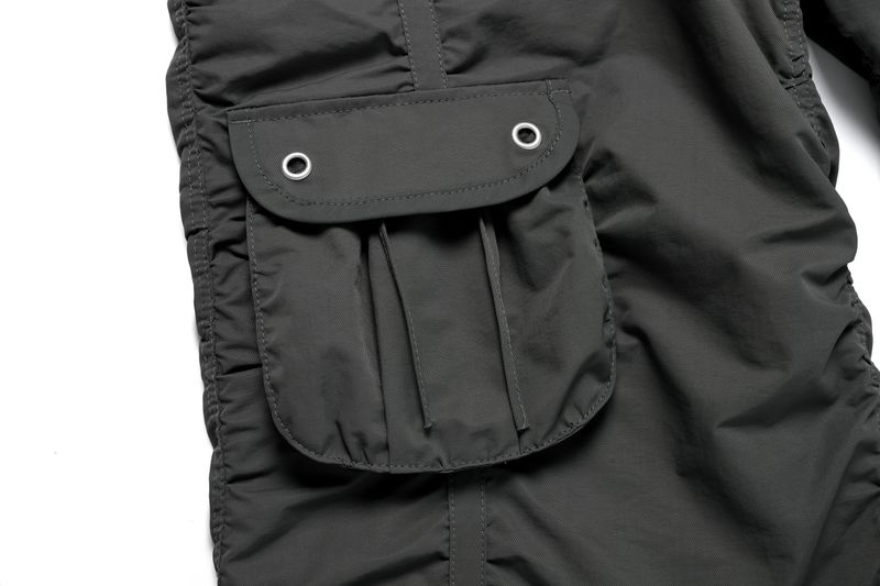 Shirring Pocket Bermuda Pants - 2COLOR