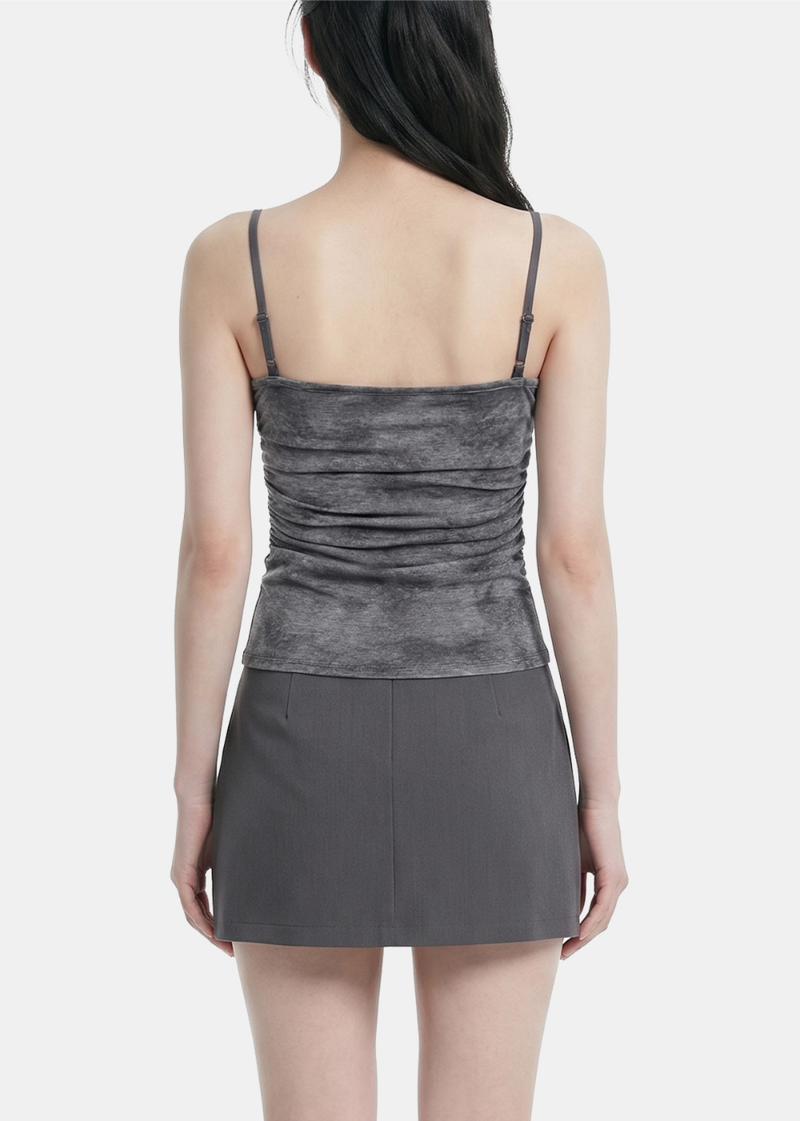 Sorel Lace Ruched Cami