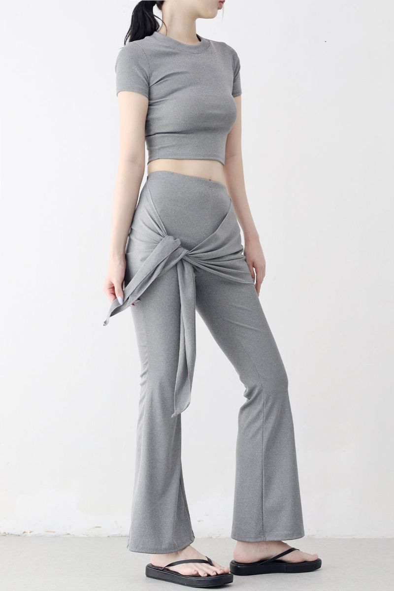 NONCODE（ノンコード）の「Ruble Slim T-shirt + Wrap Pants Set（Setup）」