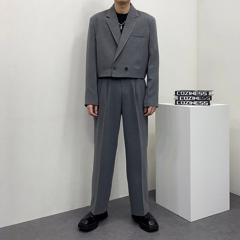 CR More Crop Double Jacket (Set - Up
