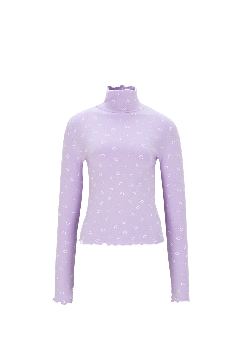 MINJIENA(ミンジエナ)の「smile turtleneck lavender(Tops)」
