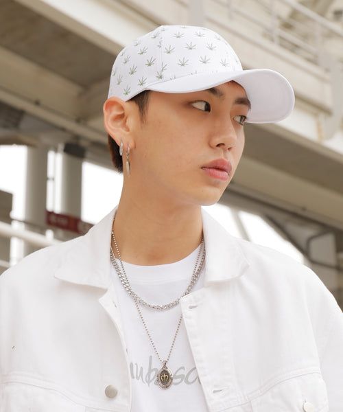 chubasco(チュバスコ)の「Chubasco Weed Pattern Ballcap BCW017 White(Hats)」