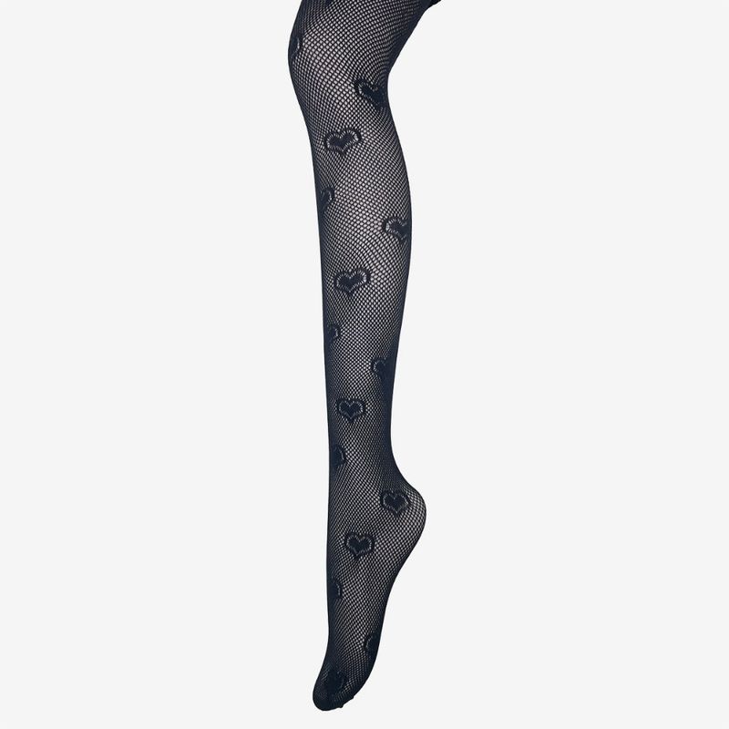 Lima Heart Mesh Stockings