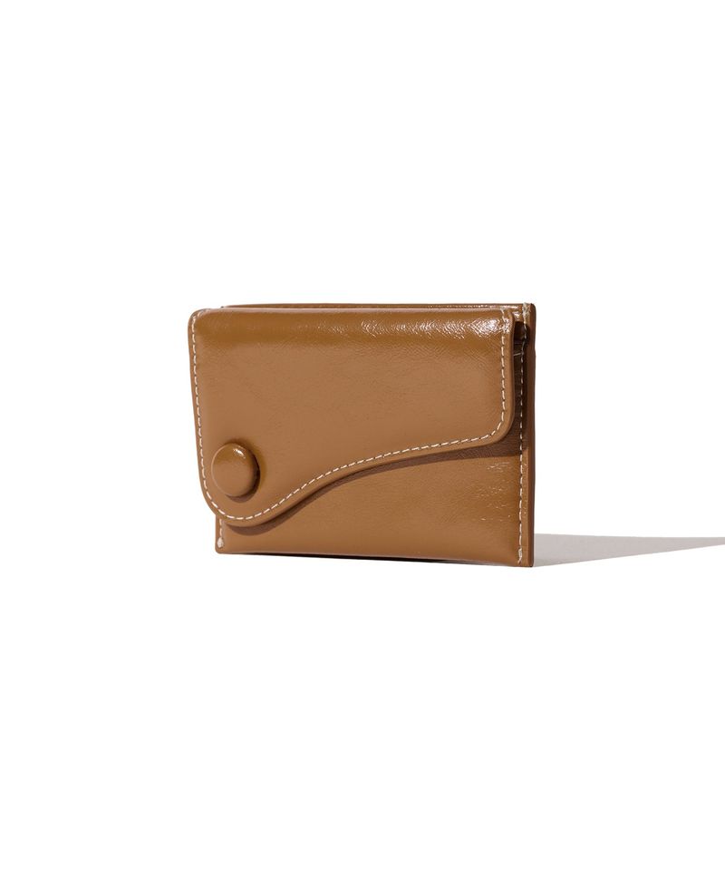 LE MASQUE(ルマスク)の「DOT Saddle Slim mini Card Wallets cognac wood(Smartphone Accessories)」