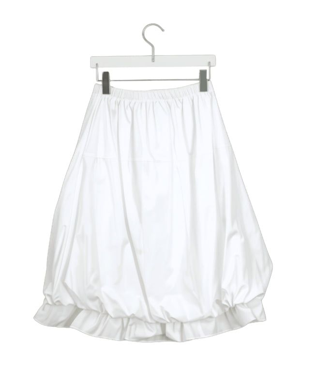 Dorian Pocket Pumpkin Balloon Midi Skirt