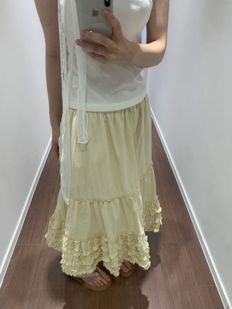 Didi Frill Skirt (3color)
