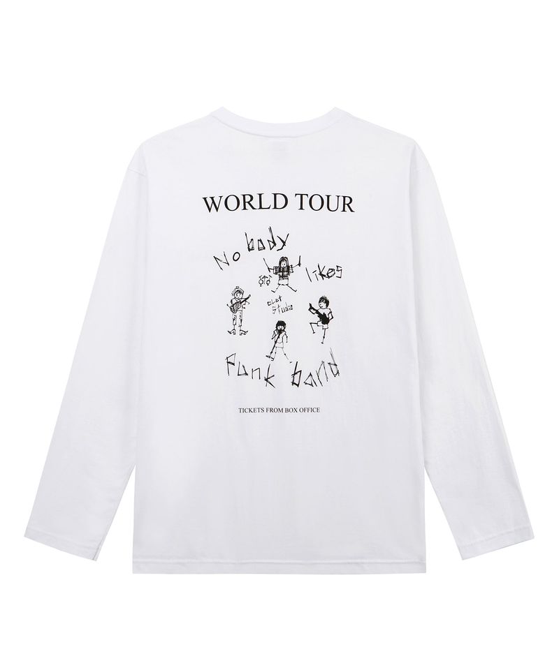 CLUT STUDIO(クラットスタジオ)の「world tour t-shirt(Tops)」