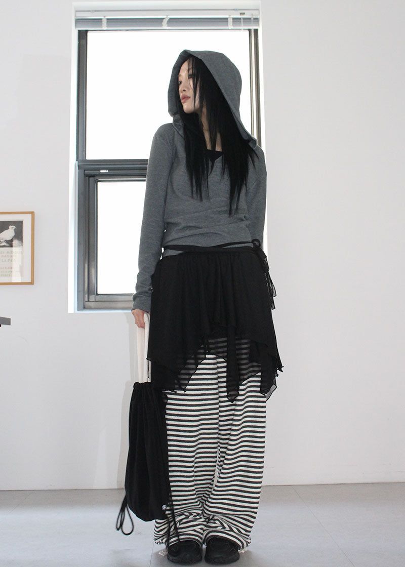 TERRY STRIPE PANTS