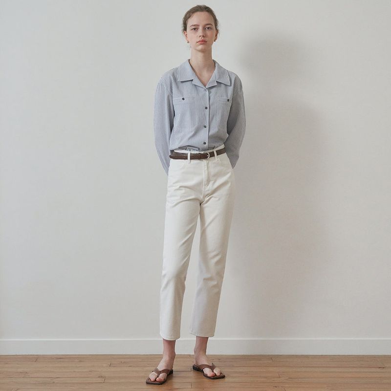 URAGO（ユラゴ）の「Mate straight denim pants（Pants）」