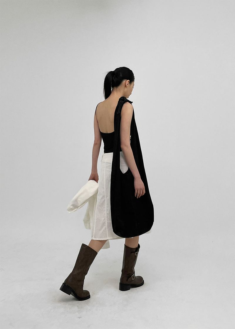 [MADE] Easy Backless Tank Top With Built-in Cap