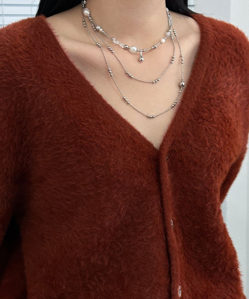 coral bell necklace