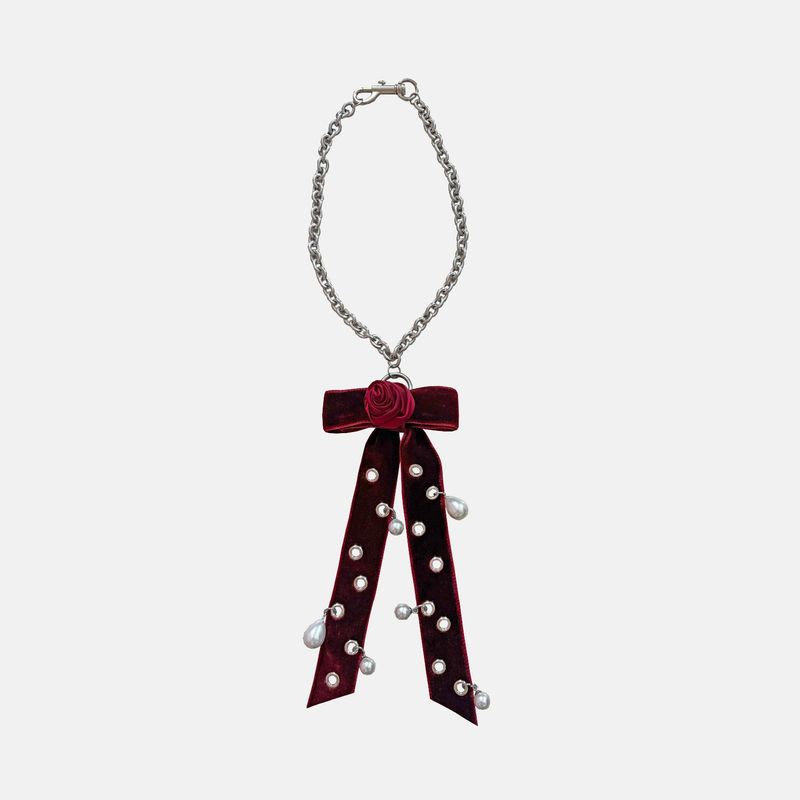jujustudio（ジュジュスタジオ）の「タビサネックレス レッド（アクセサリー）」