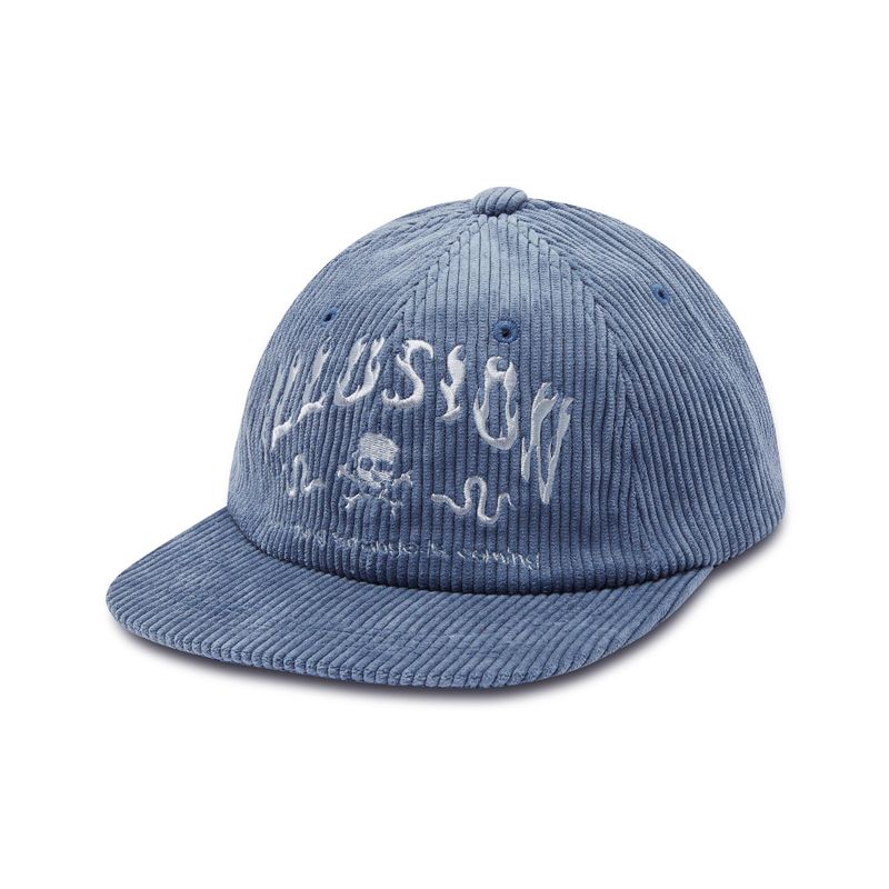 Sserpe（セルぺ）の「Illusion Corduroy Cap Light Blue（Hats）」