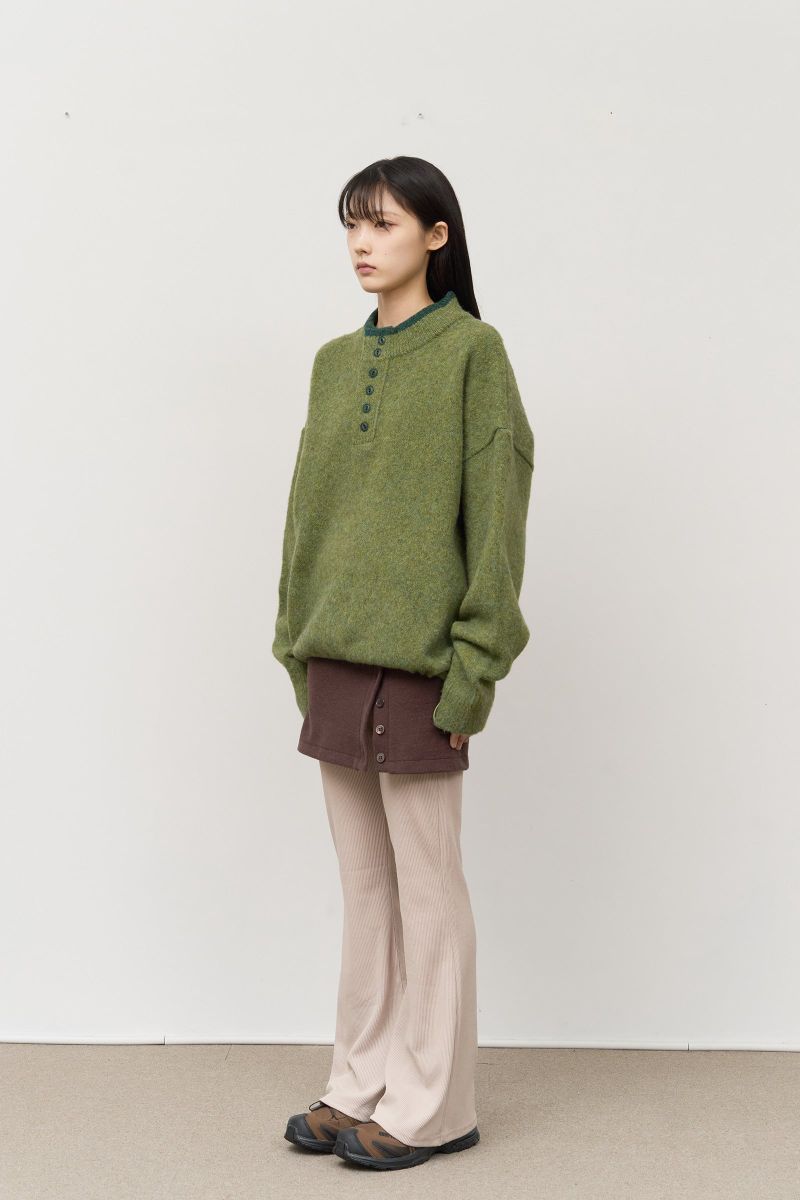 (W) Jent Button Skirt