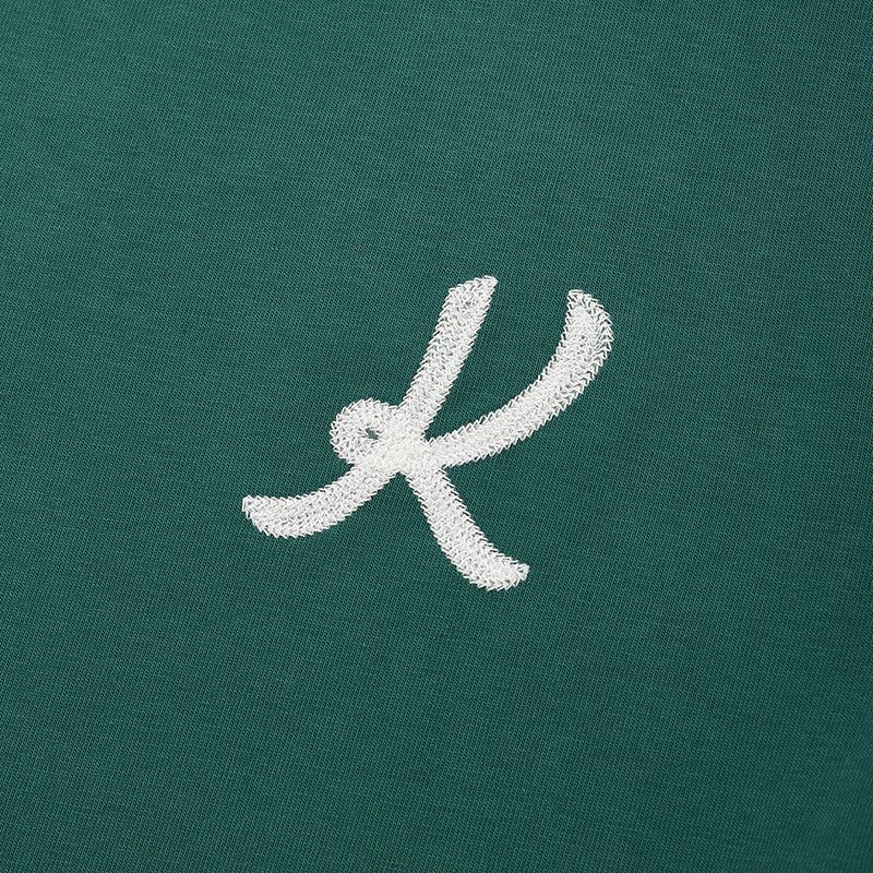 GRAPHIC RINGER T-SHIRT - GREEN   