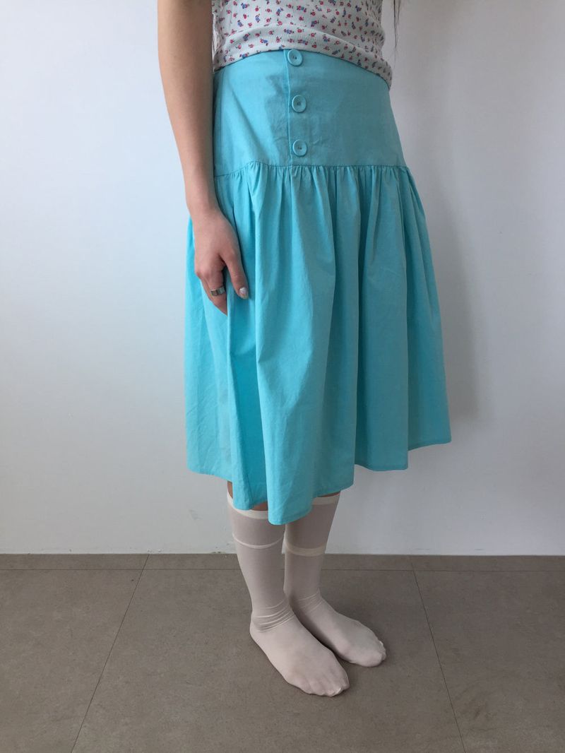 ペールブルームミディスカート (3color)