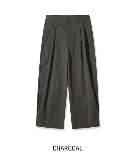 Ber Side Tuck Wide Pants