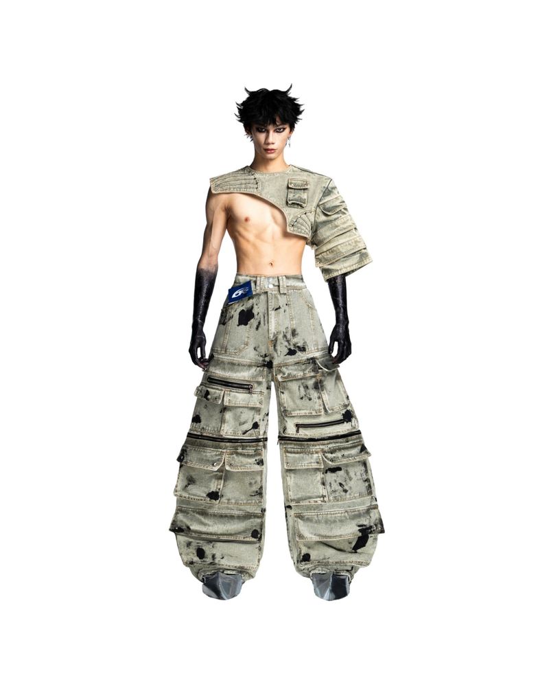 GREEN LEGACY PANTS MULTI POCKET