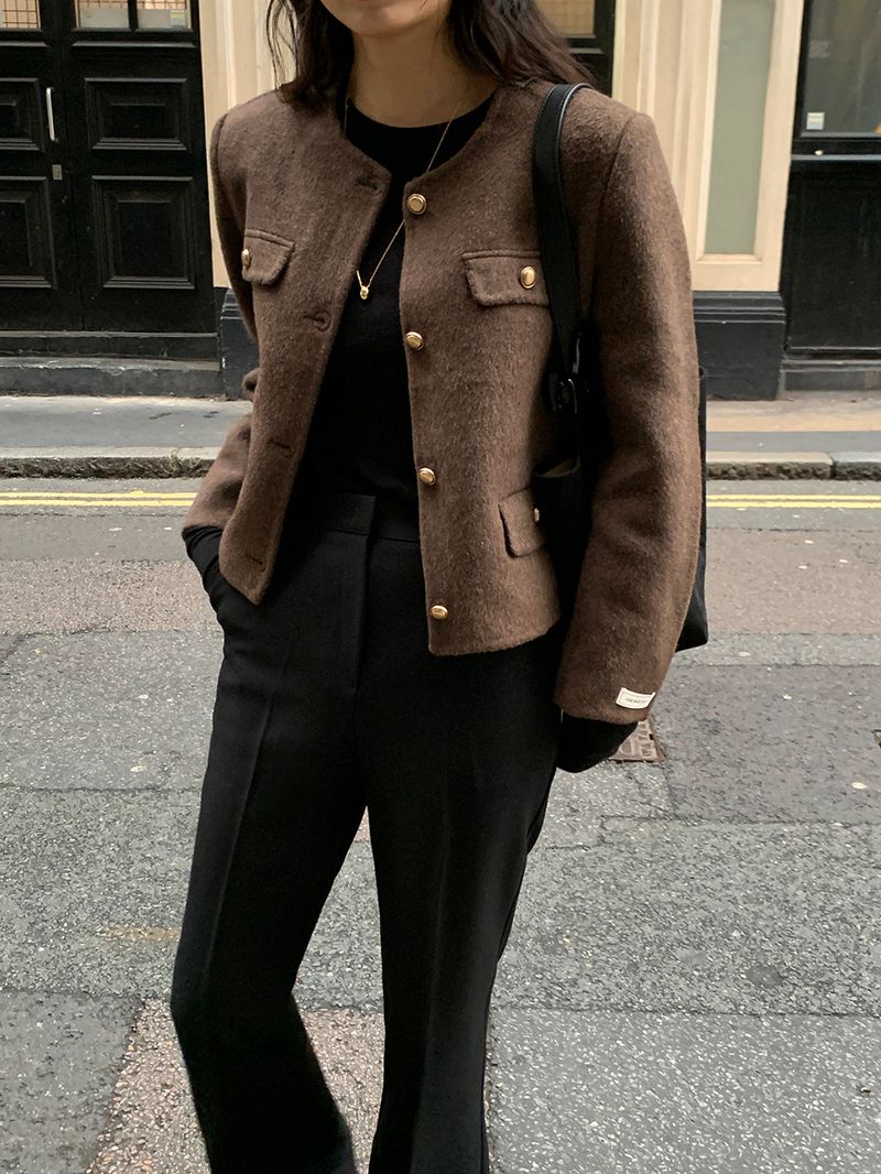 [MADE] Benne wool handmade tweed jacket