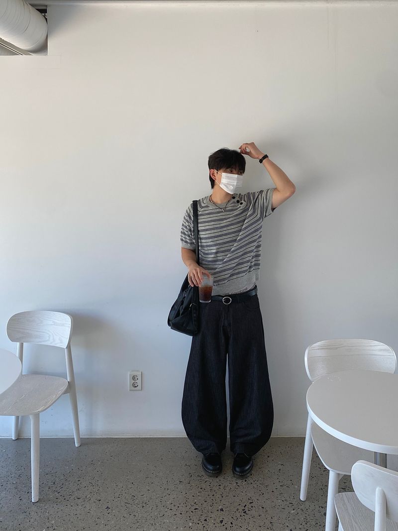 Flare Summer Non-Fade Curved Pants 2C