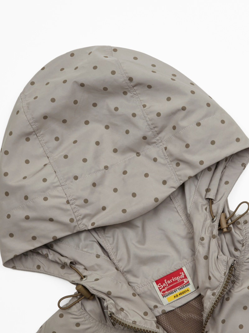 S CLEF DOT WINDBREAKER (BEIGE)