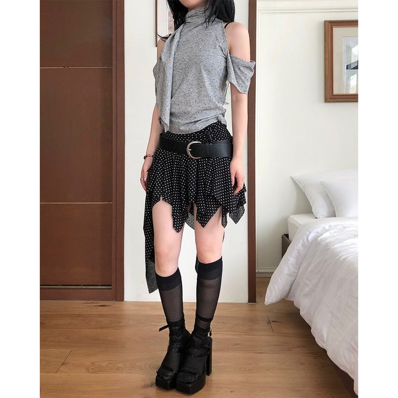 Dot Drop Skirt