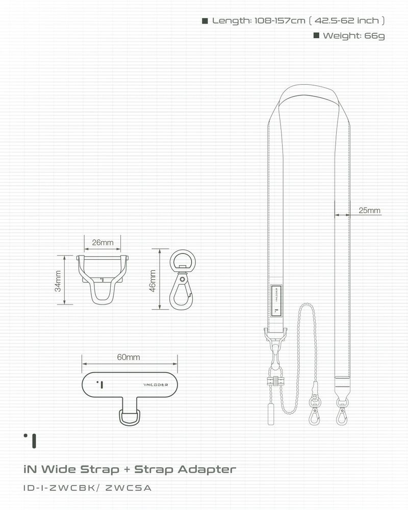 iN Wide Strap+Strap Adapter