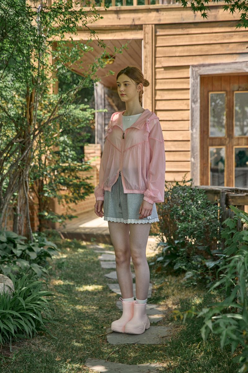 LACE STRING WINDBREAKER (2 COLORS)