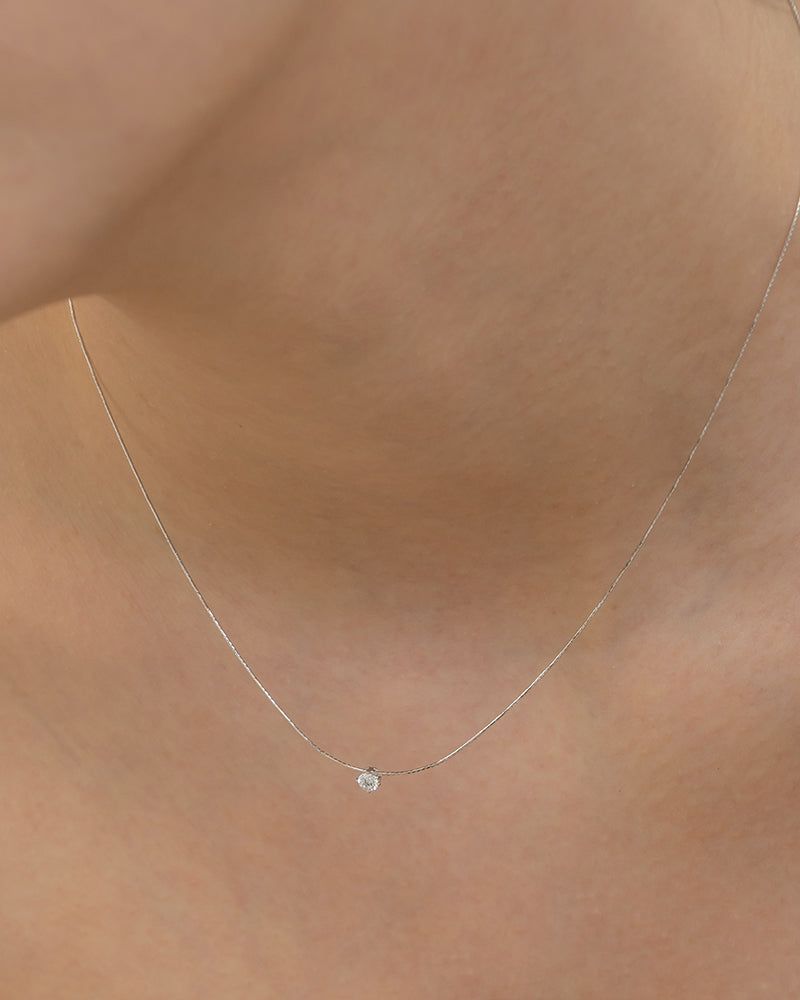 NORMALLEE（ノーマリー）の「[White Gold] トゥインクル ネックレス（アクセサリー）」