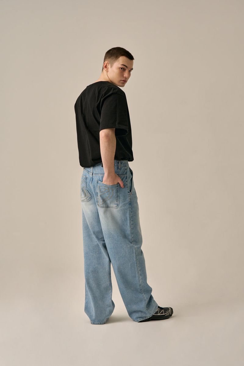 BACK LOGO WIDEPANTS