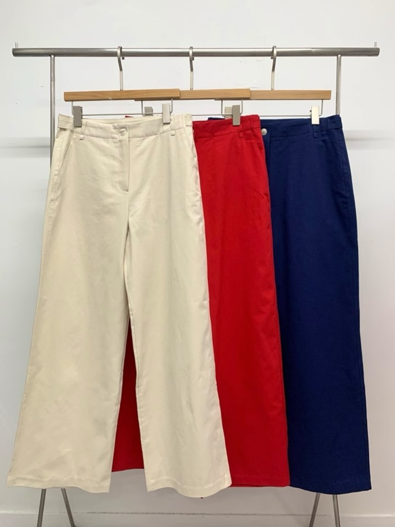 pop cotton pants
