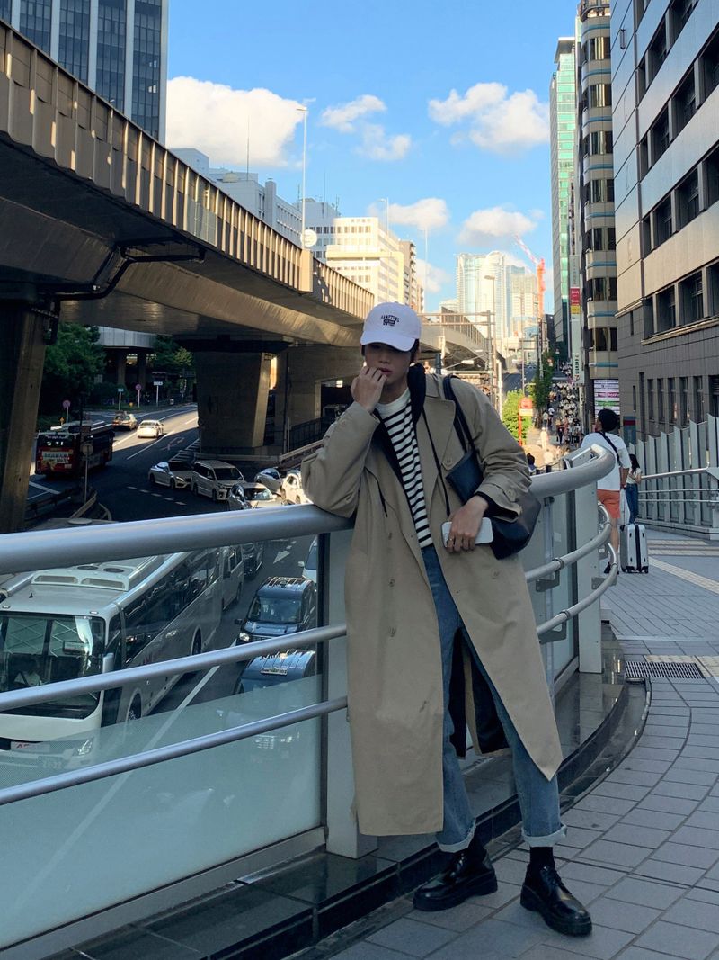 LMN Lower and Long Trench Coat (2 colors)