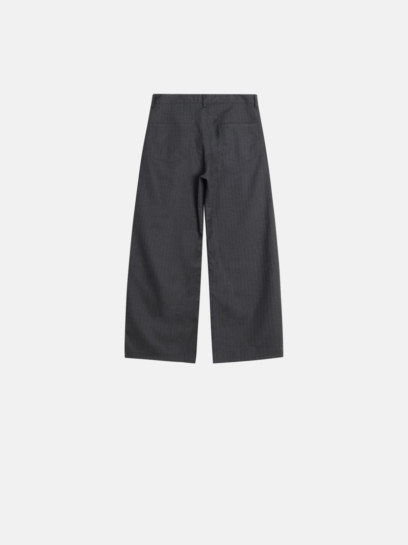 Avan stripe rivet slacks