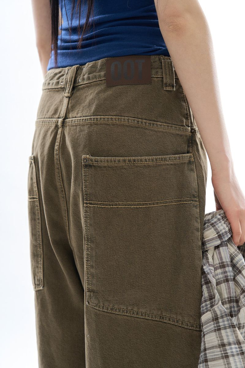 Mud retro bermuda pants