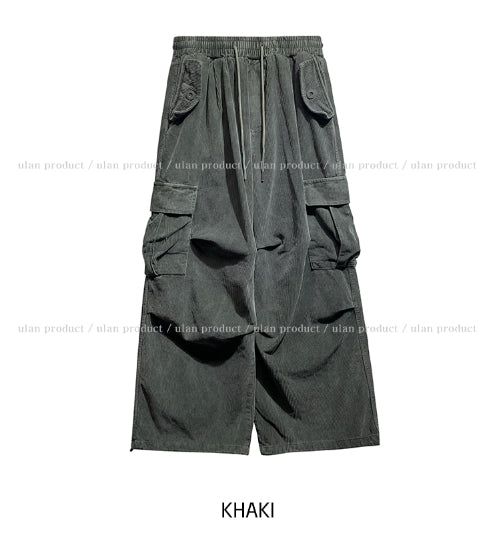 Fog Corduroy Pig Cargo Pants