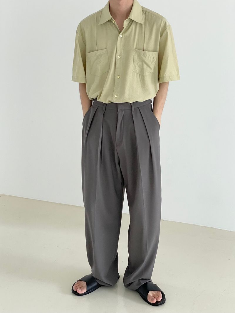 Berlin tension semi-wide slacks